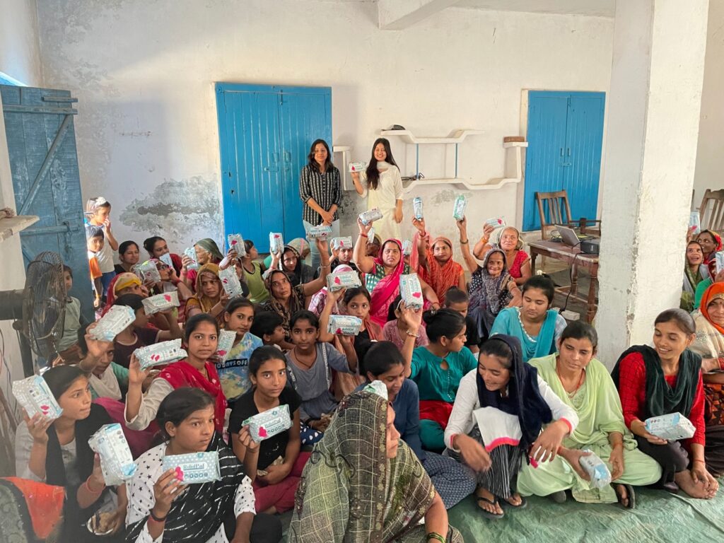 Sanitary Pads Distribution